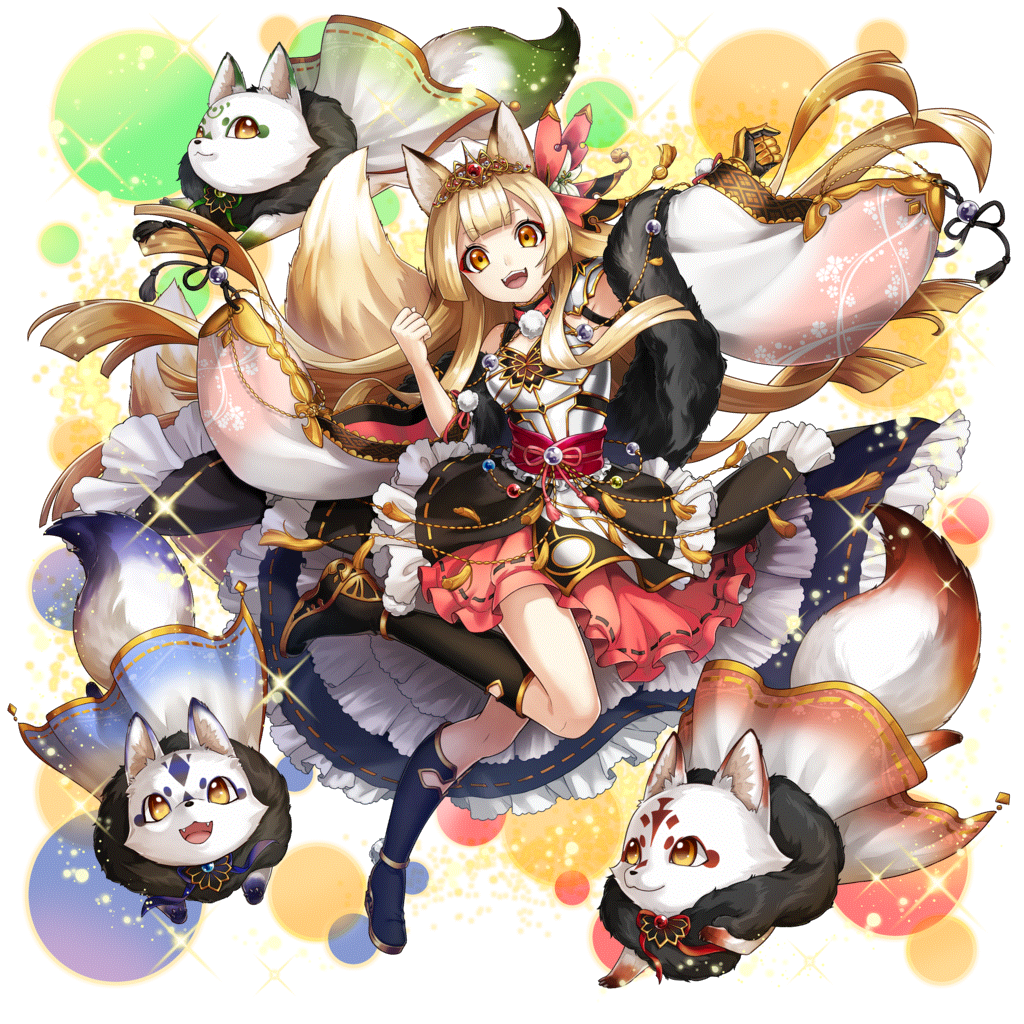 [二尾の狐姫]クイナのキャラクター画像