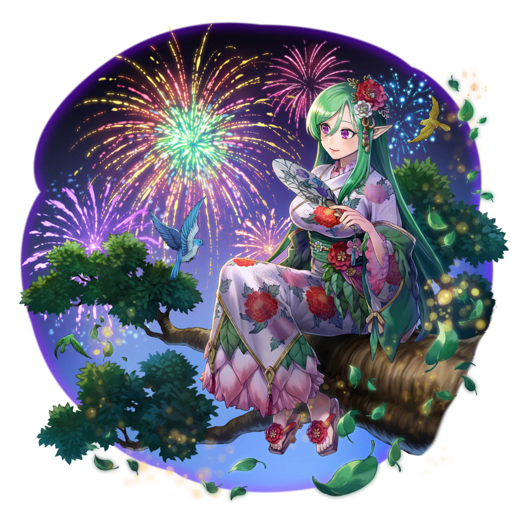 [楽しく美しき夜]ドライアドのキャラクター画像