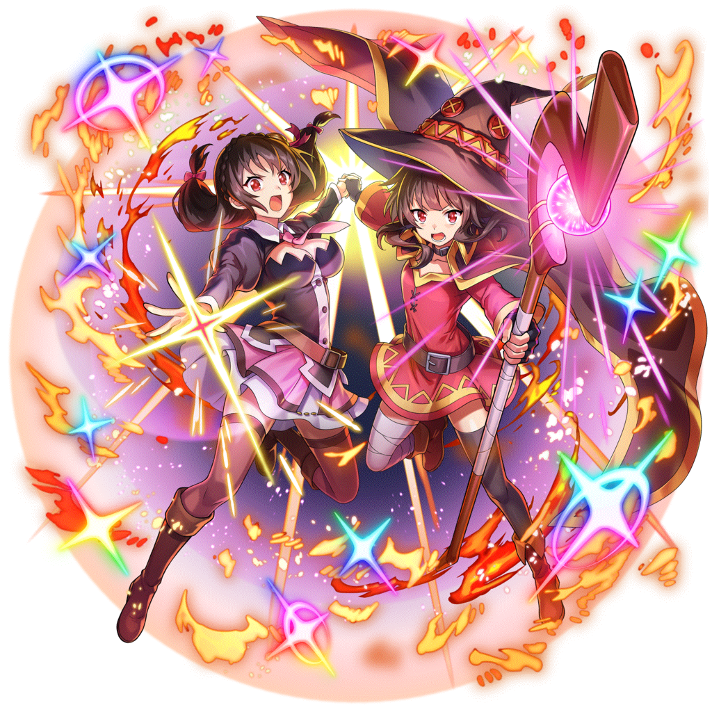 [友達？]めぐみん＆ゆんゆんのキャラクター画像