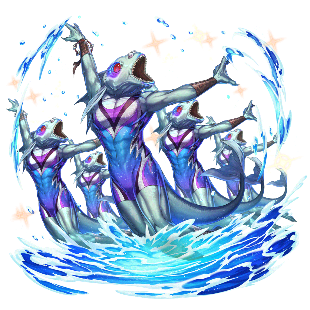 [シンクロ]サハギンたちのキャラクター画像