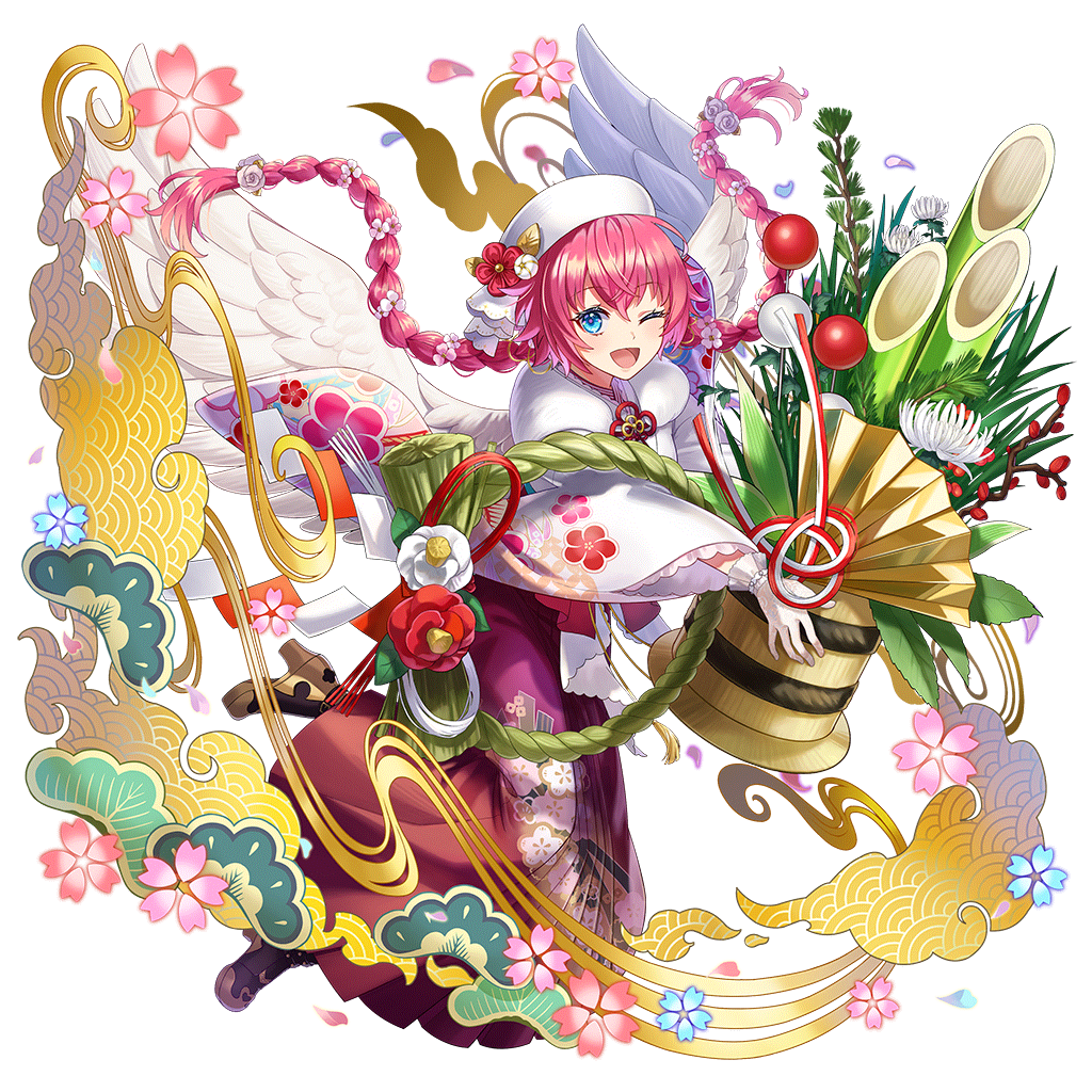 [新年の飾りつけ]メリッサのキャラクター画像