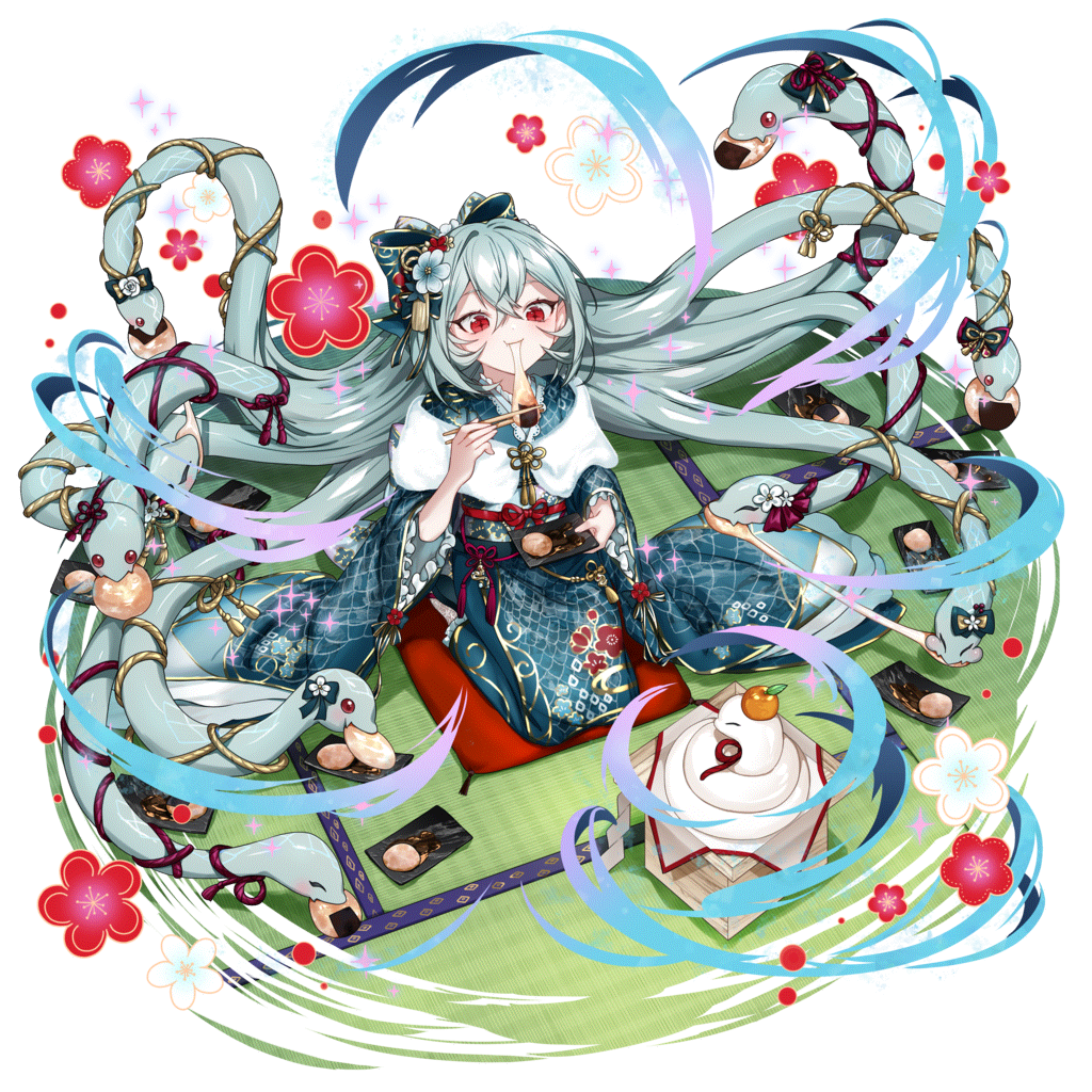 [へびさんとお餅]メドゥーサのキャラクター画像