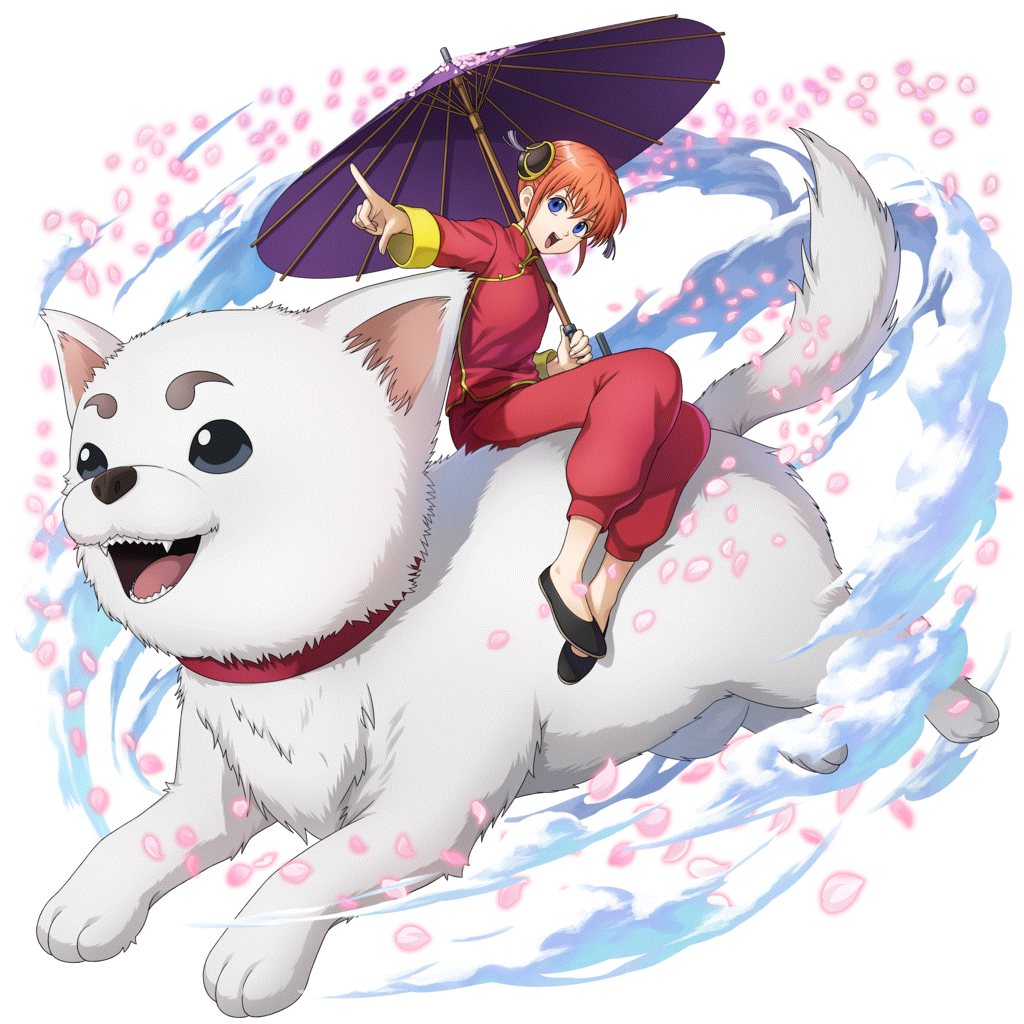 [かぶき町の女王]神楽＆定春のキャラクター画像