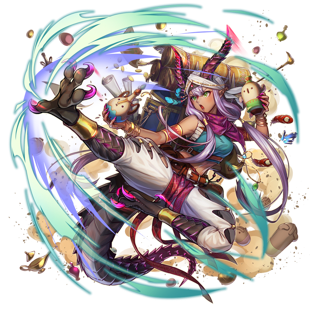 [竜商の足業]シンシアのキャラクター画像