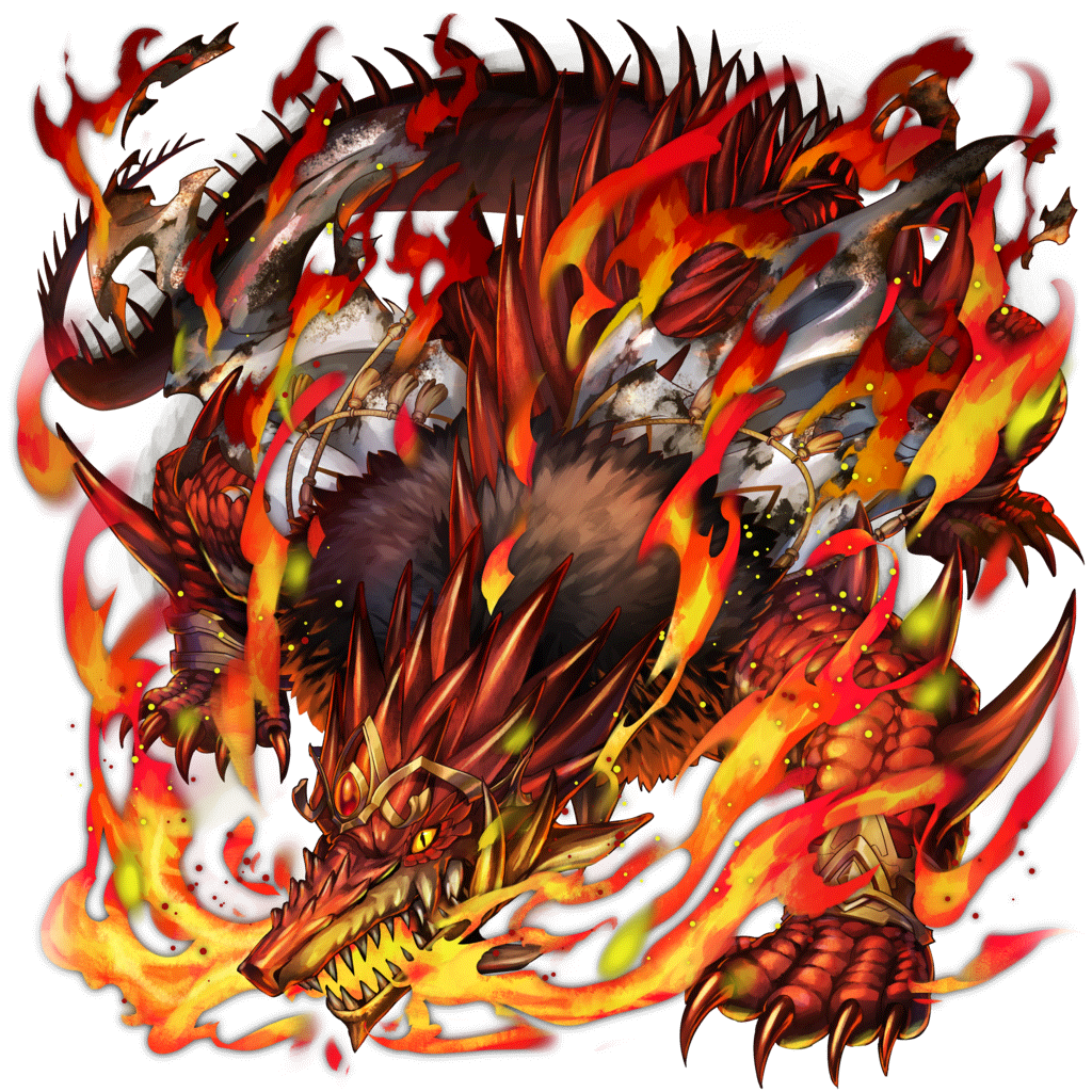 [猛火の咆哮]ハイサラマンダーのキャラクター画像
