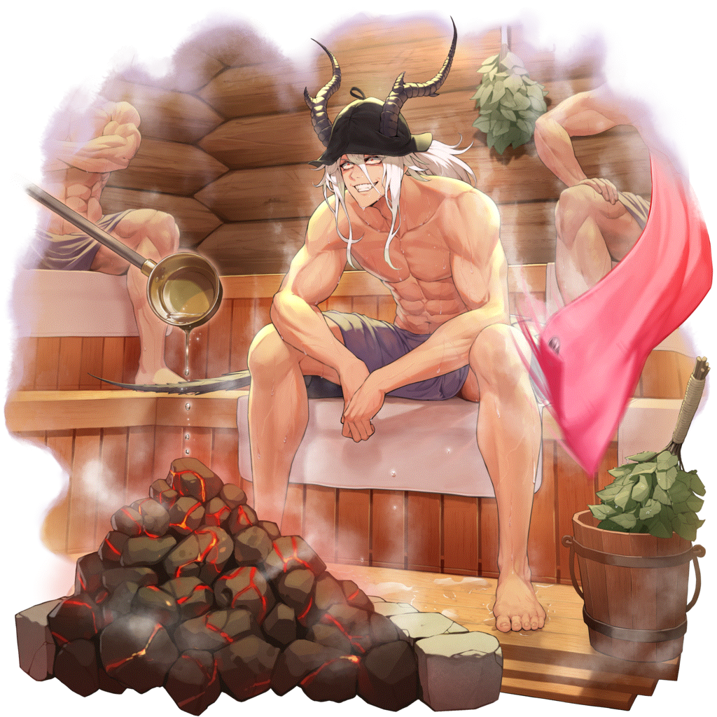 [サウナ耐久中]ガイのキャラクター画像