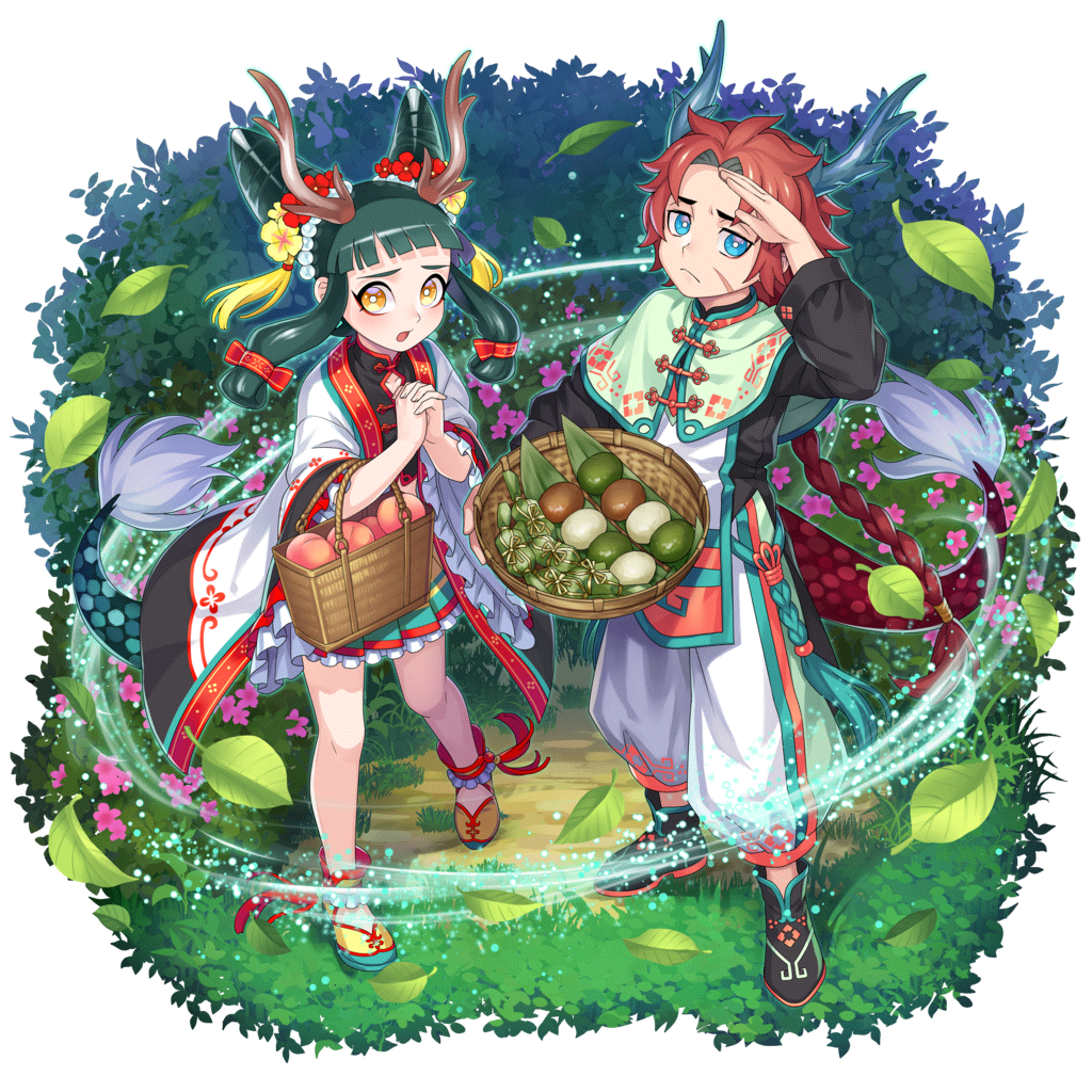 [薬を求めて]龍麗＆香蘭のキャラクター画像