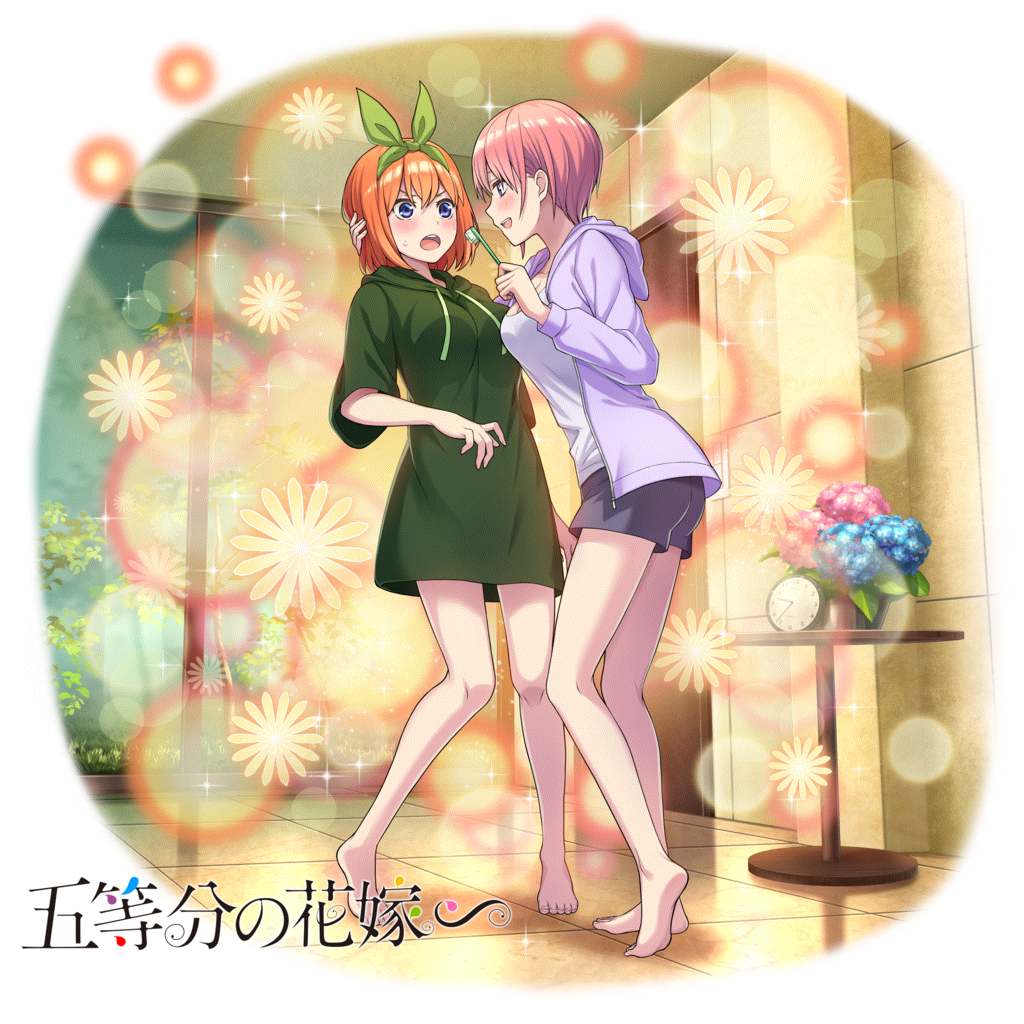 [大人の歯磨き粉]一花＆四葉のキャラクター画像