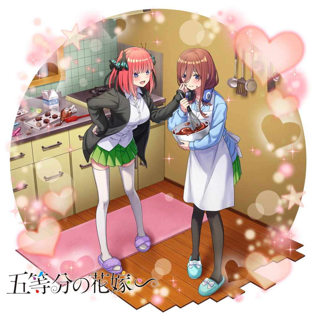 [ライバル同士]二乃＆三玖のキャラクター画像