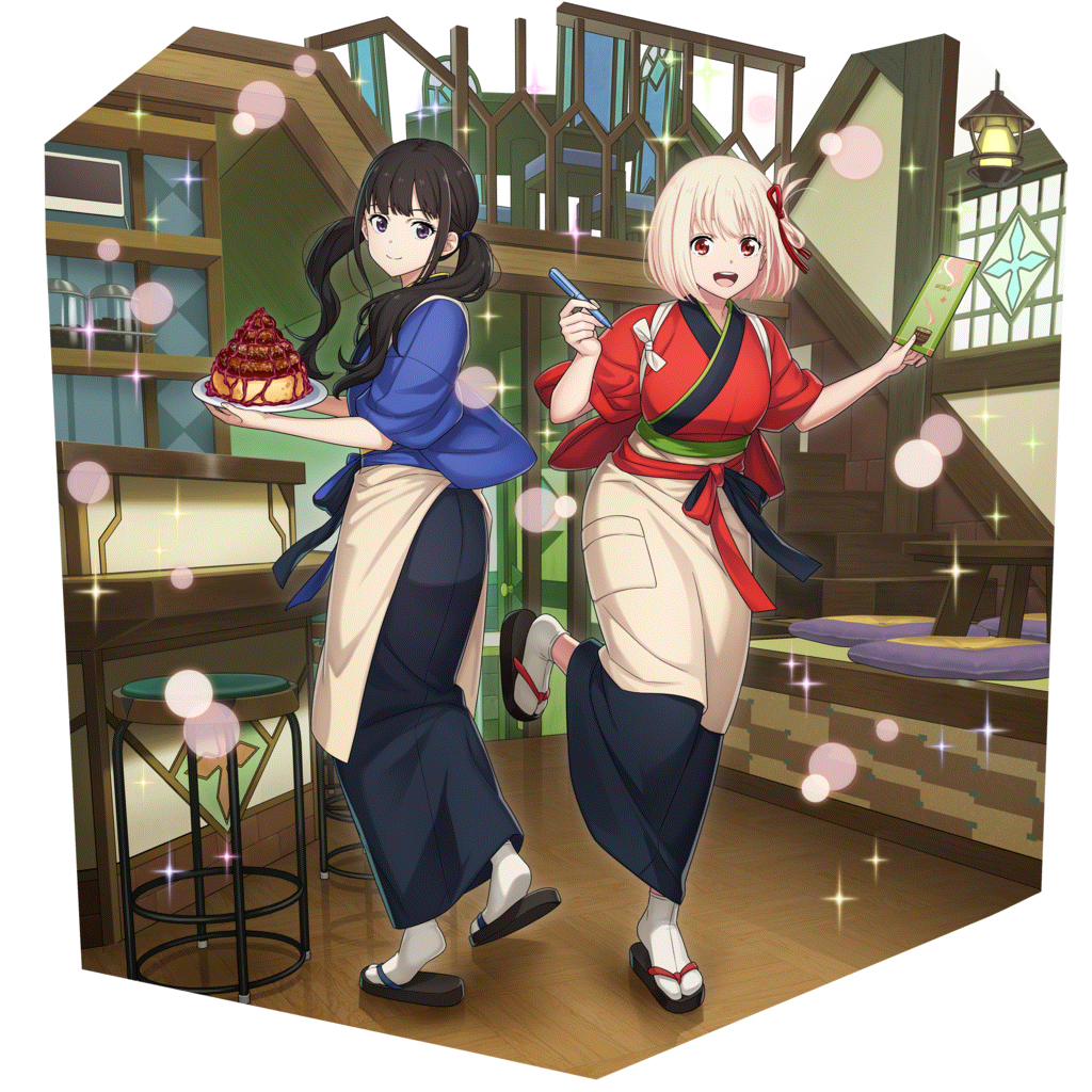 [喫茶リコリコ]千束＆たきなのキャラクター画像