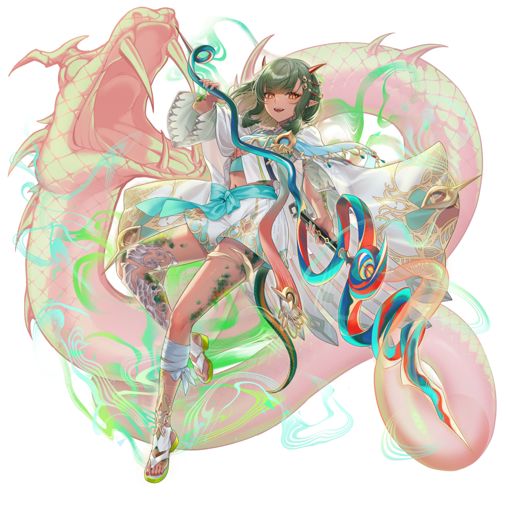 [焔蛇を継ぐ者]ナガルナのキャラクター画像