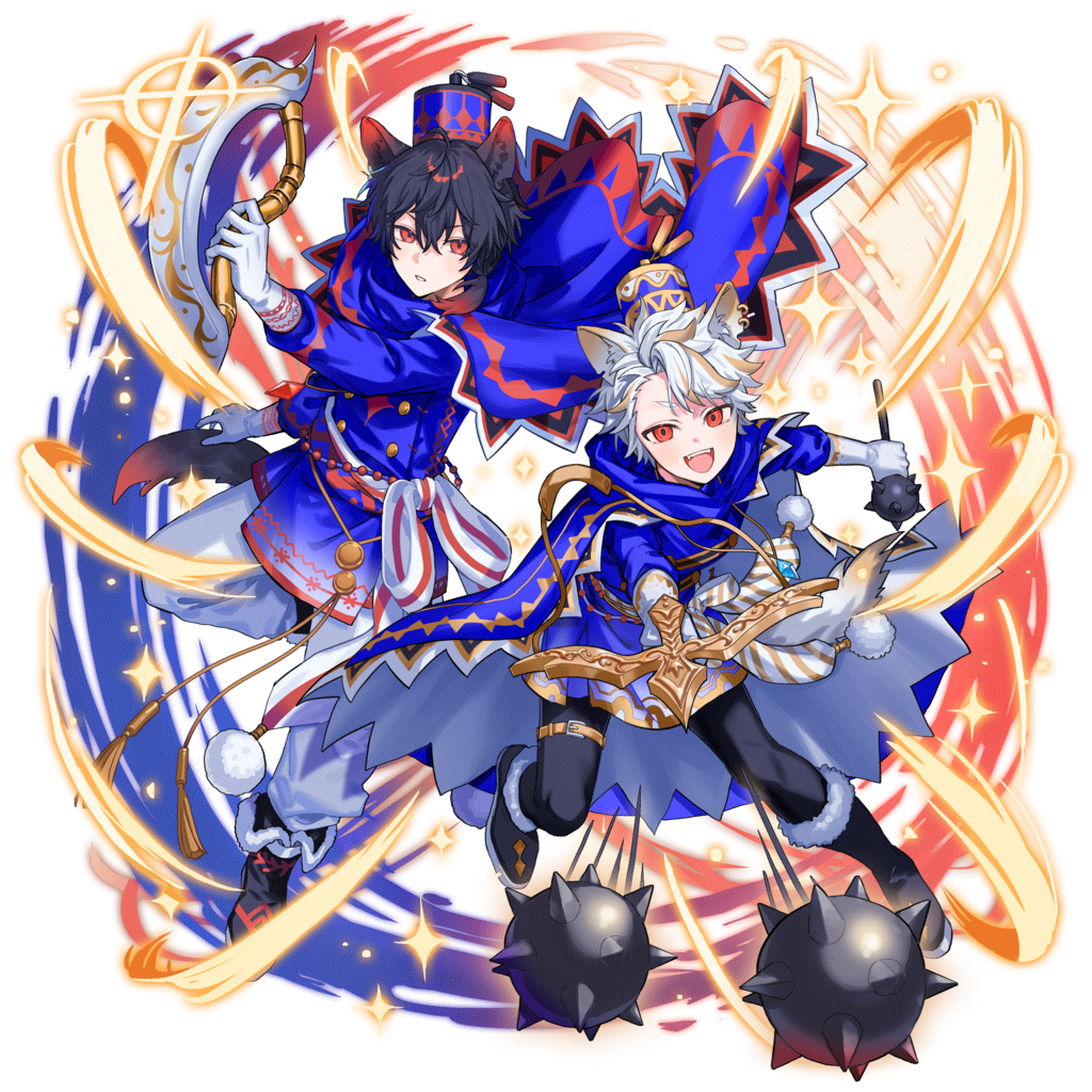 [小さな双牙]ハティ＆スコルのキャラクター画像