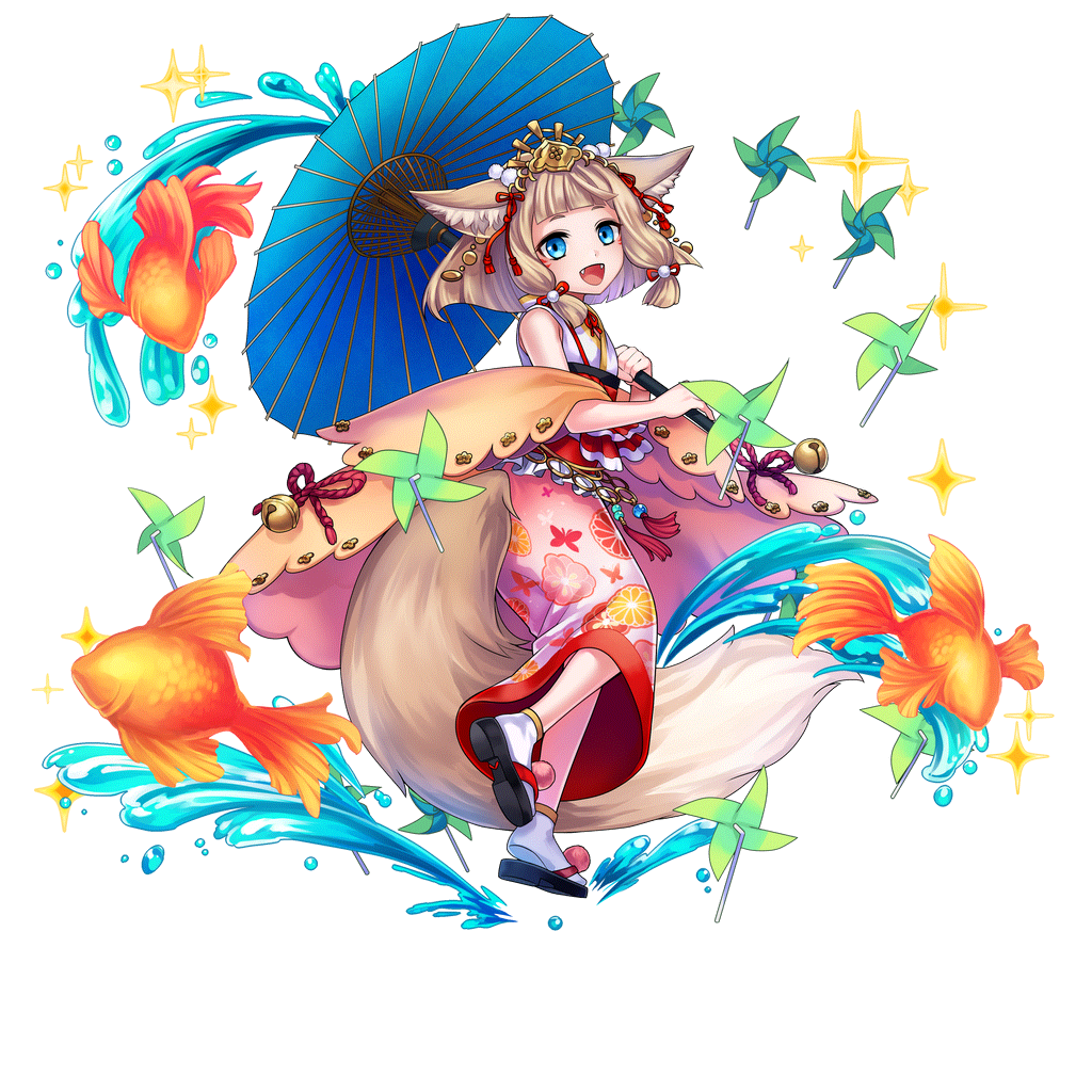 [童神の子狐]風音ノおこんのキャラクター画像