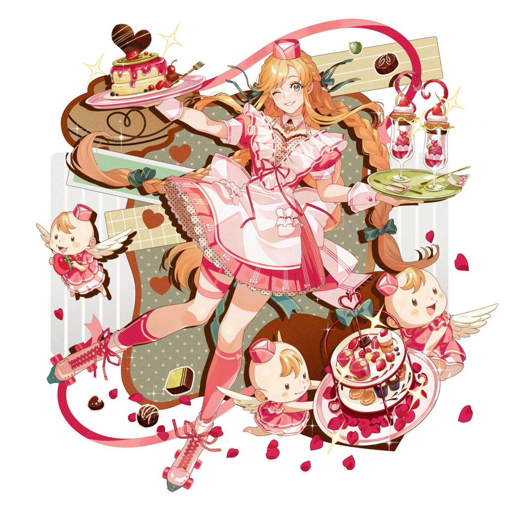 [姫ウェイトレス]プシュケーのキャラクター画像