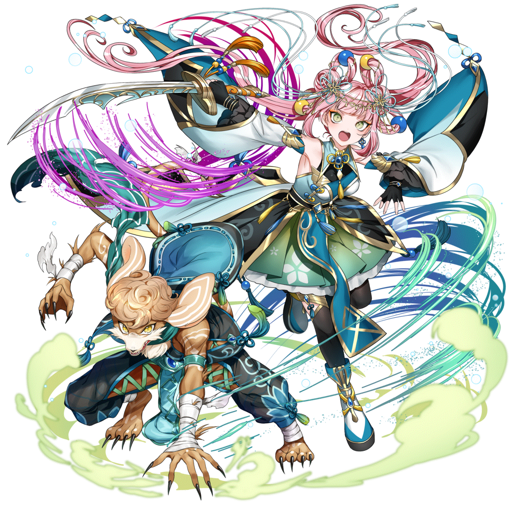 [不滅の友情]ジャラ＆ニィニーのキャラクター画像
