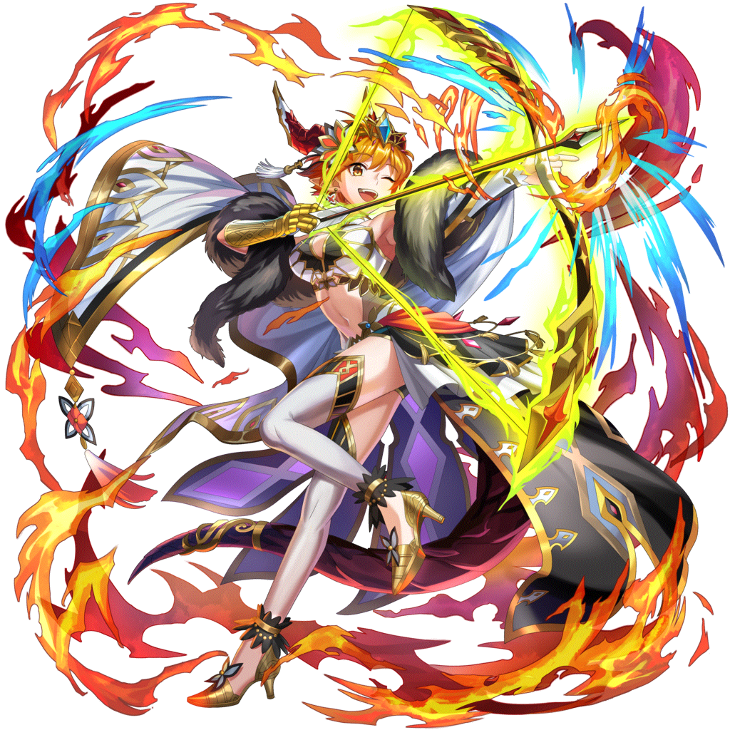 [才気剛勇の弓腰姫]孫尚香のキャラクター画像