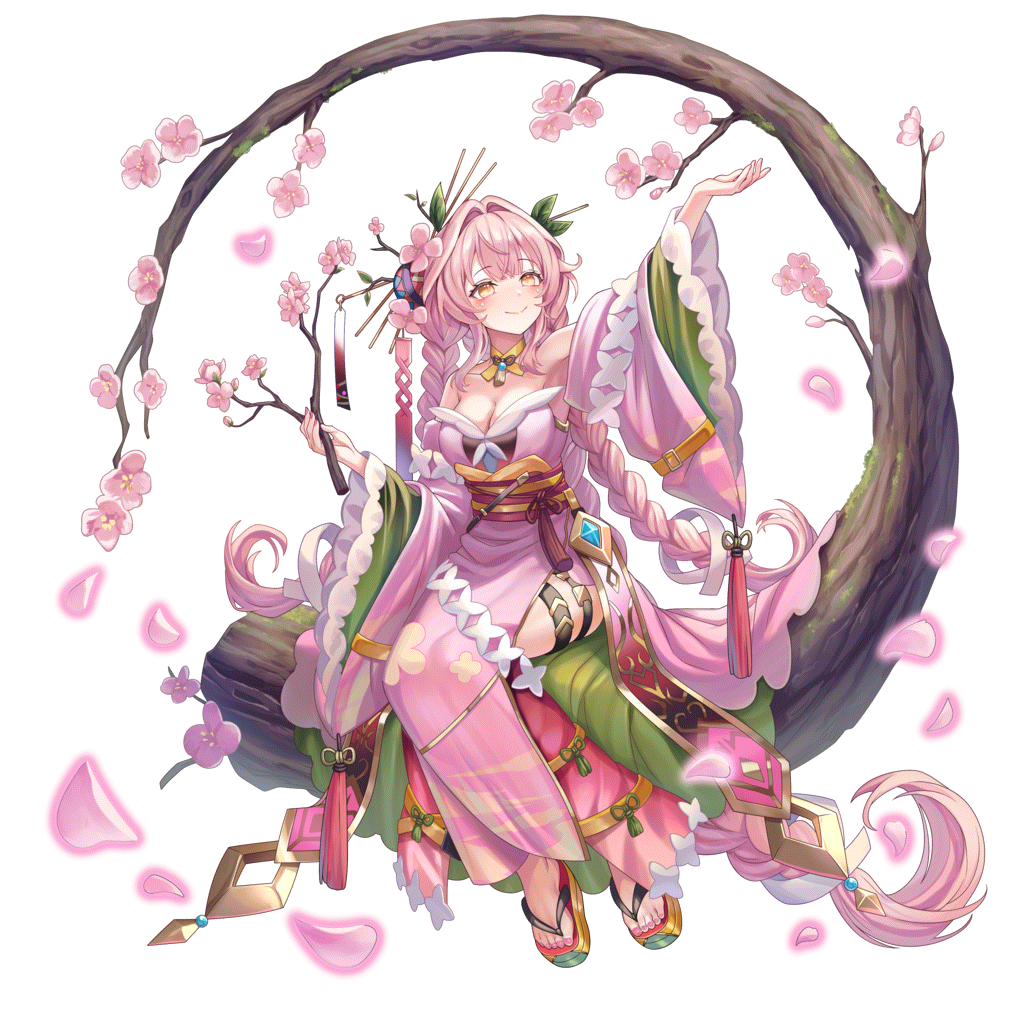 [咲き初めの巫女]エルフェリアのキャラクター画像