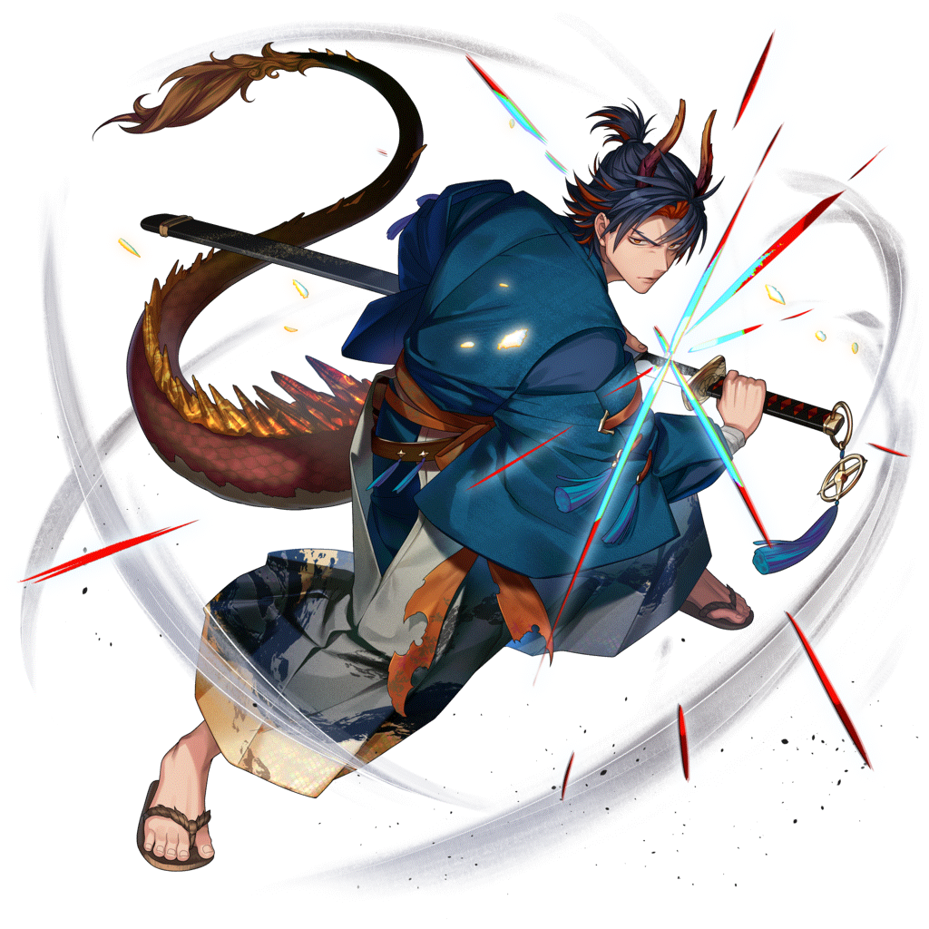 [暁の竜人剣士]蒼絶のキャラクター画像