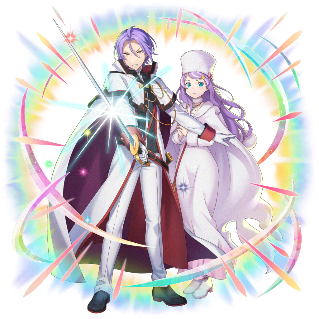[鉄牙]アナスタシア＆ユリウスのキャラクター画像