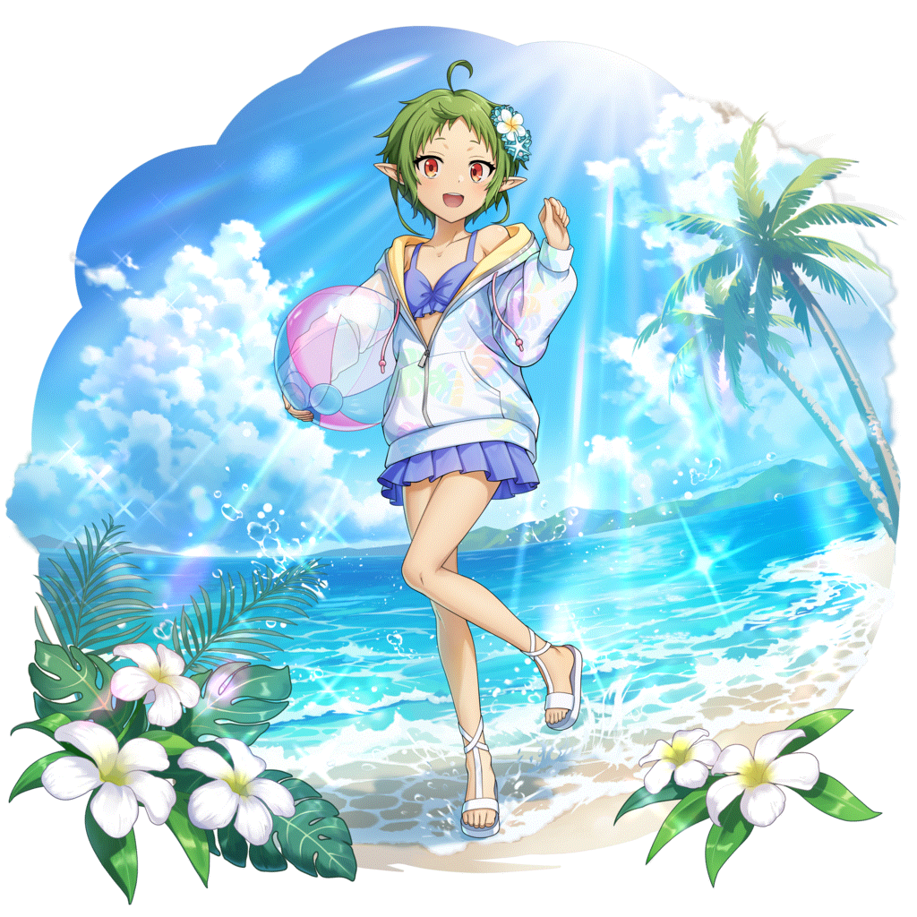 [はじめての海]シルフィエットのキャラクター画像