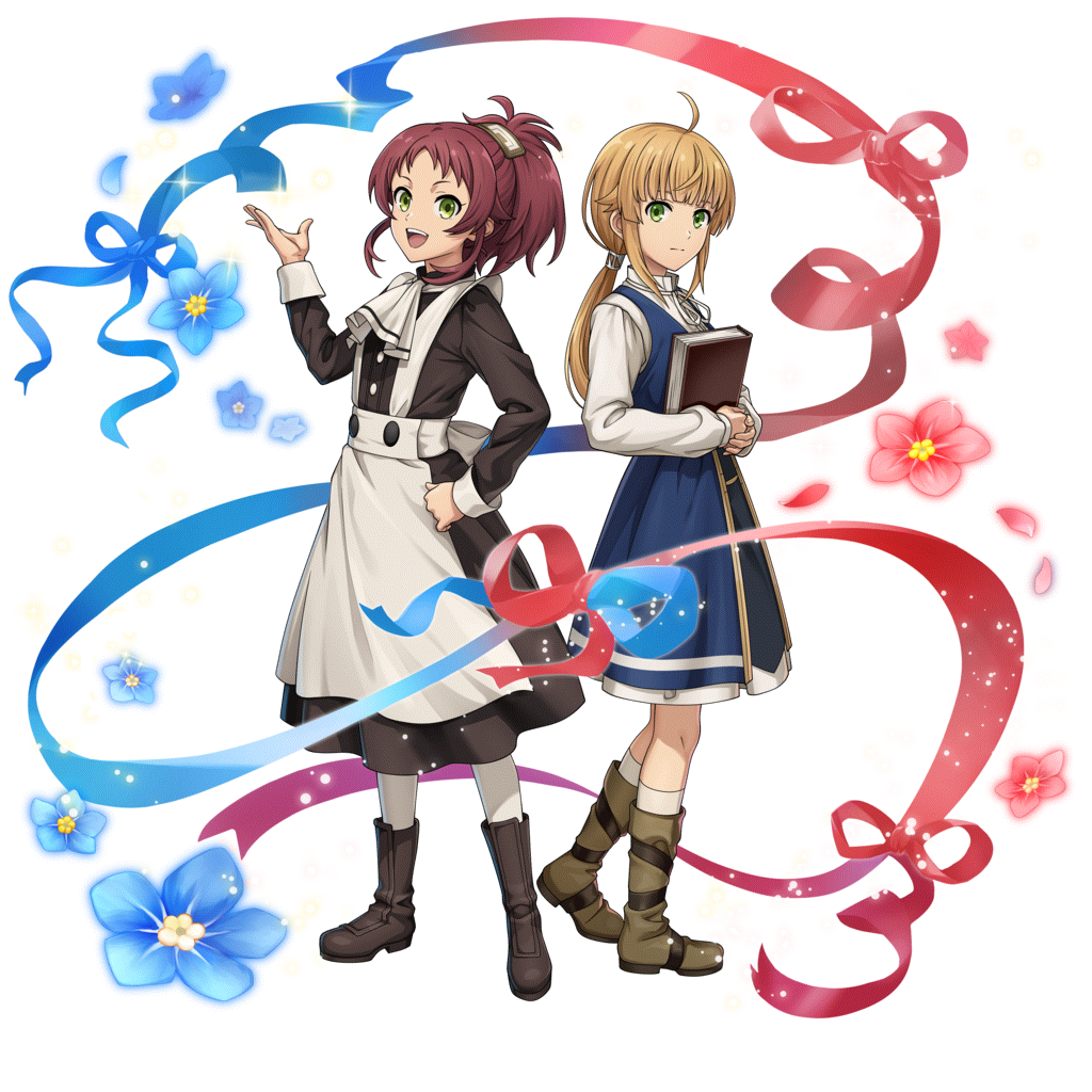 [姉妹の絆]ノルン＆アイシャのキャラクター画像