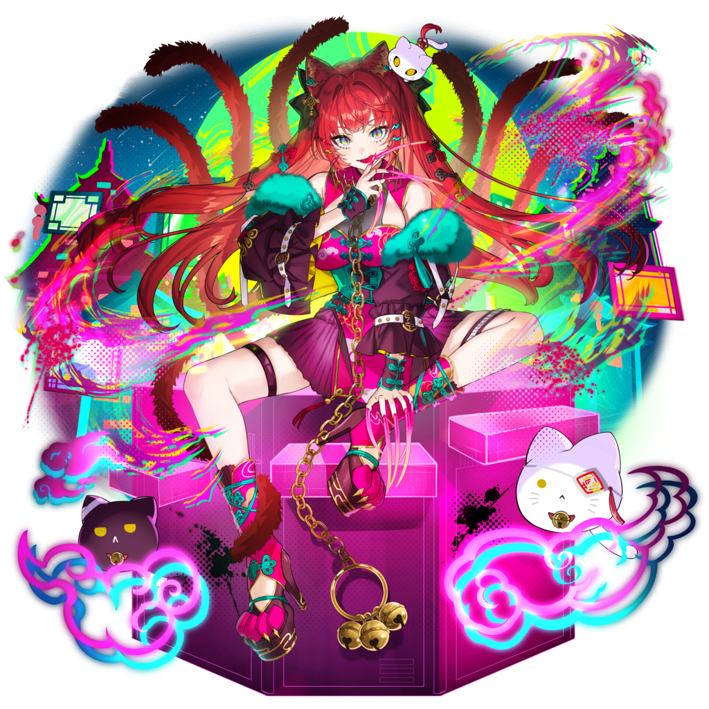 [夜に咲く瞳]鈴音のキャラクター画像