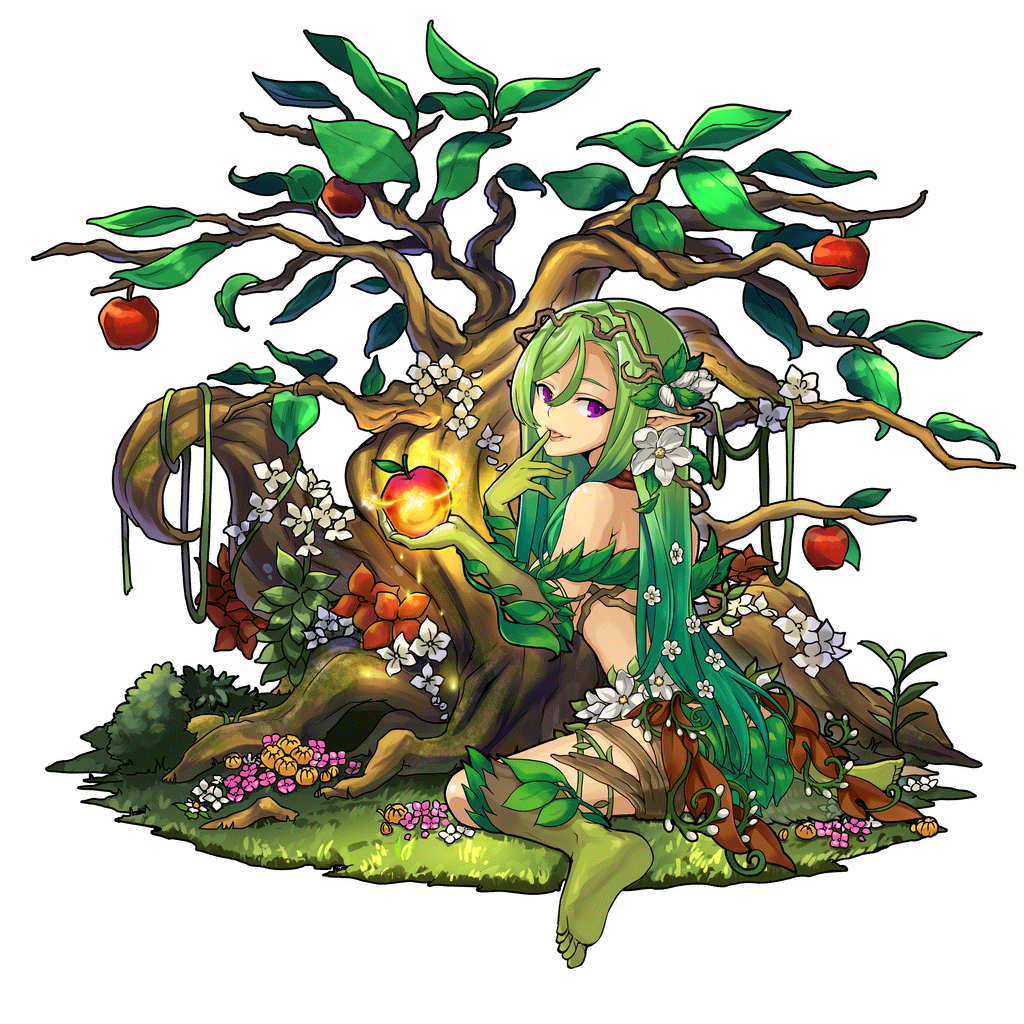 [恵みの精霊]ドライアドのキャラクター画像