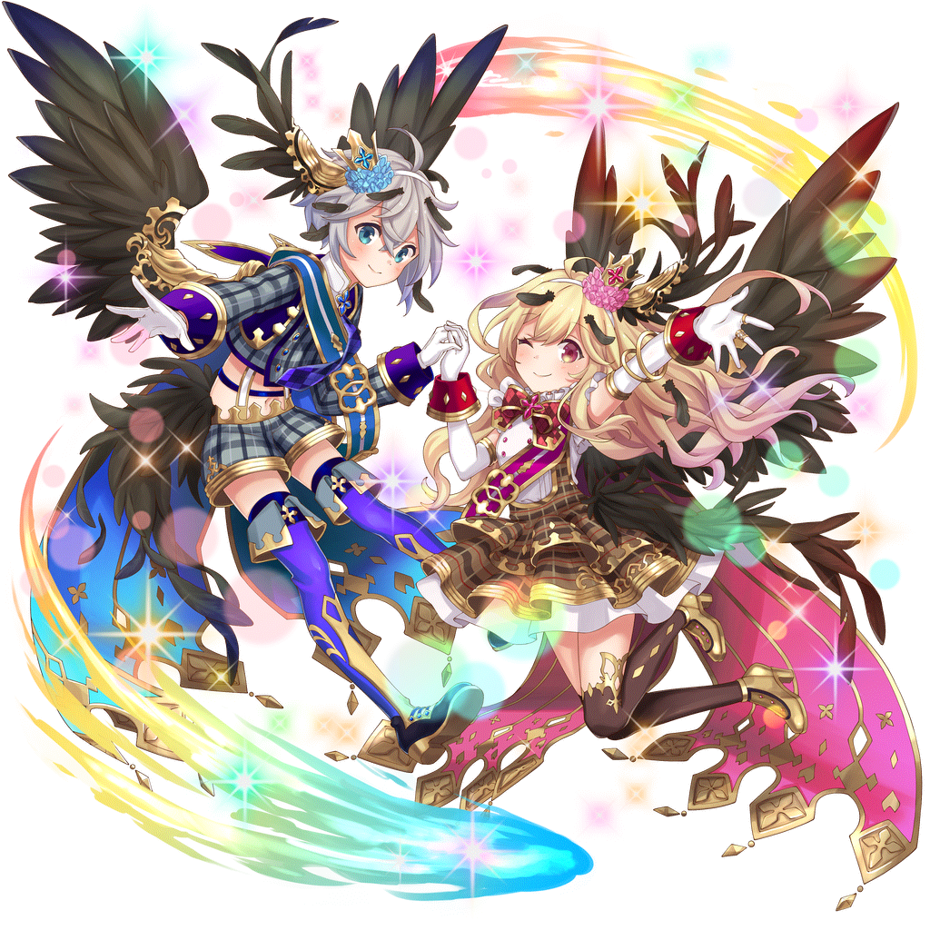 [黄金の双翼]フギンとムニンのキャラクター画像