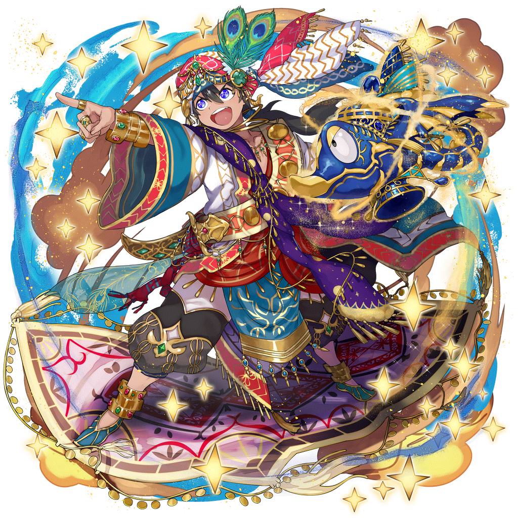 [タッグ結成]アラジンとランプのキャラクター画像