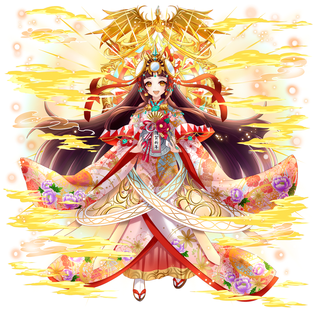 ニューイヤー・天照大神のキャラクター画像
