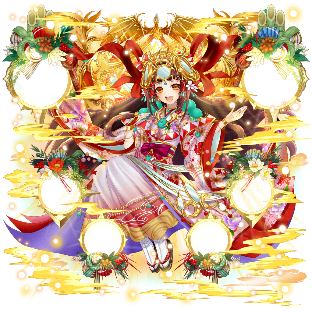 [新春の陽光]天照大神のキャラクター画像