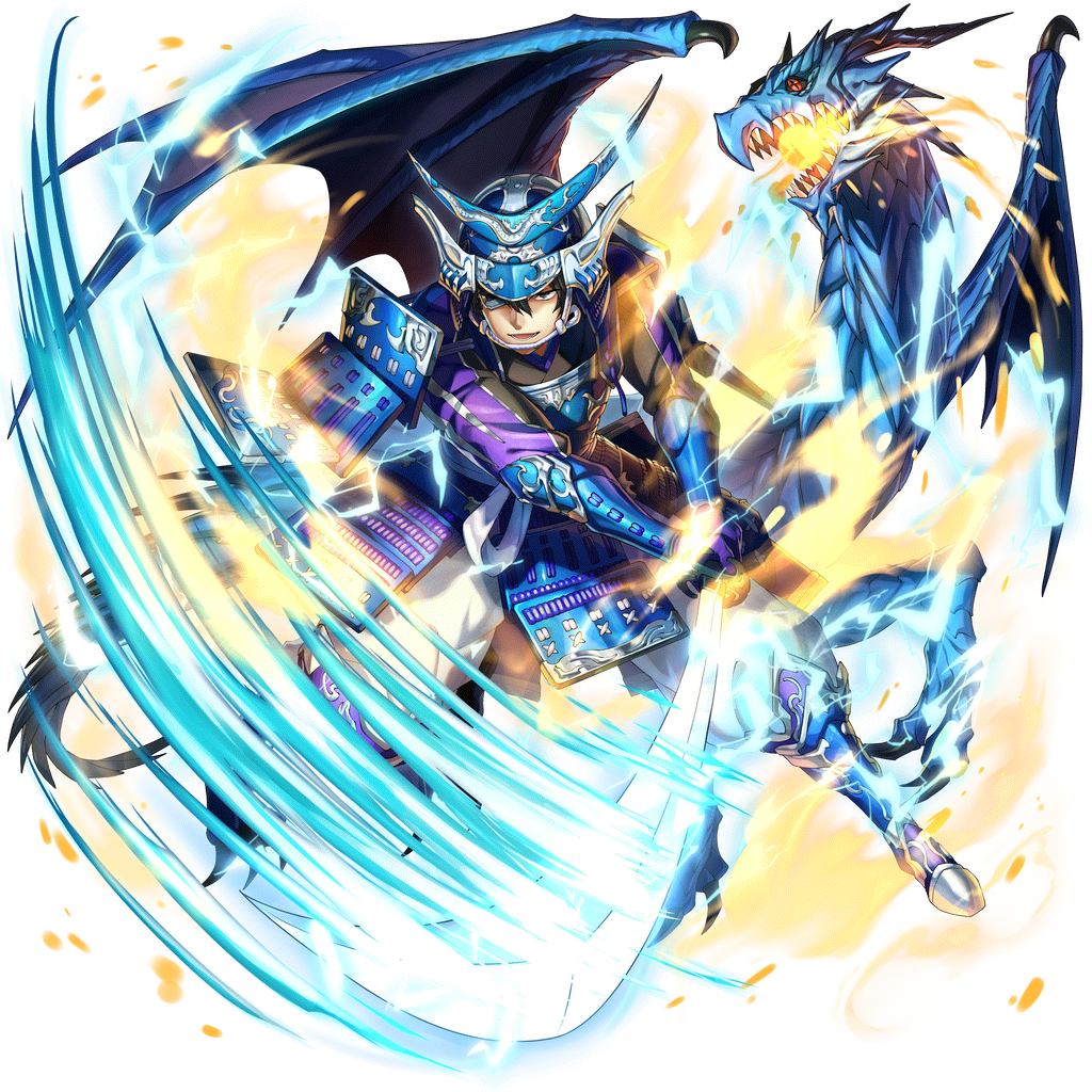 [隻眼の蒼竜]伊達政宗のキャラクター画像
