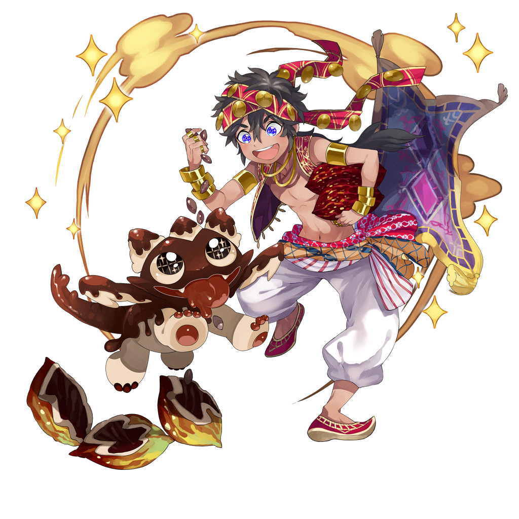 アラジン＆チョコドラのキャラクター画像
