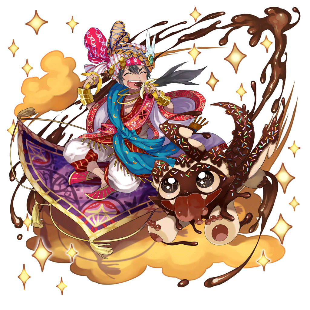 [甘い絆]アラジン＆チョコドラのキャラクター画像
