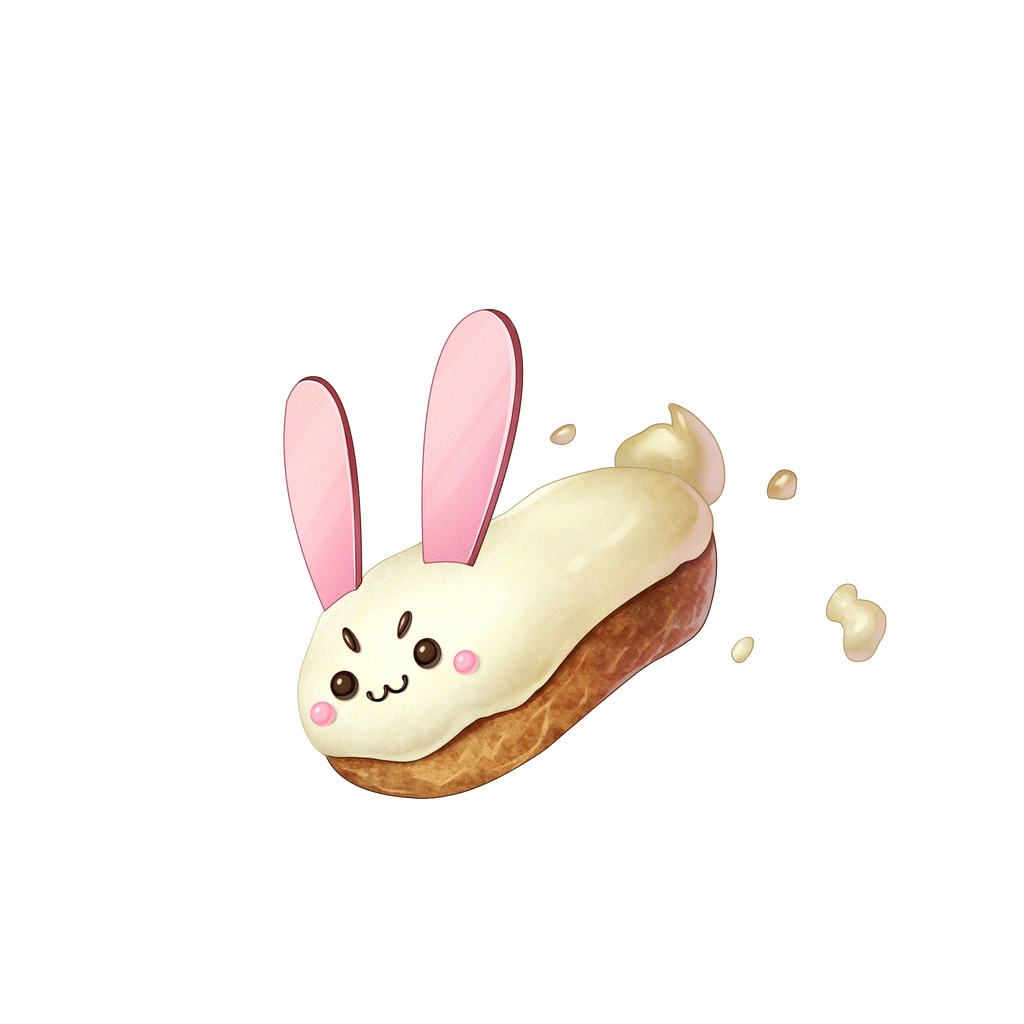 エクレアうさぎのキャラクター画像