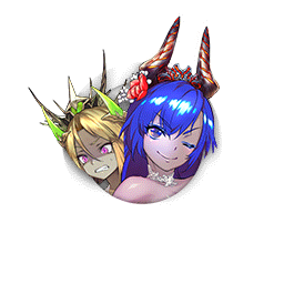[張り合う二人]アドラ＆ベルゼの駒アイコン