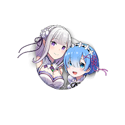 [いつかの夢]エミリア＆レムの駒アイコン