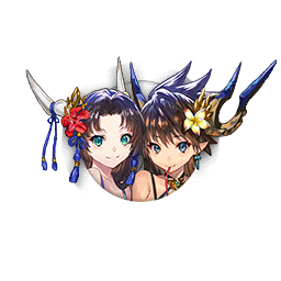 [バカンス竜武双]景光＆雷葉の駒アイコン