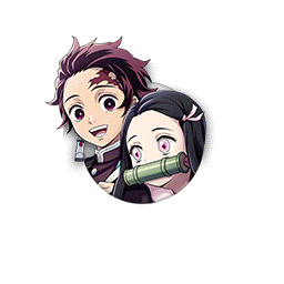 [兄妹の絆]竈門炭治郎＆禰豆子の駒アイコン