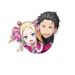 [新たな絆]ベアトリス＆スバルの駒アイコン