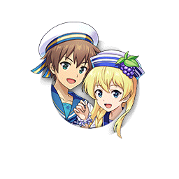 [夢の浜辺]カズマ＆アイリスの駒アイコン