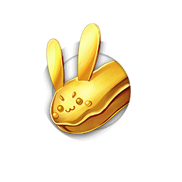 金色・エクレアうさぎの駒アイコン